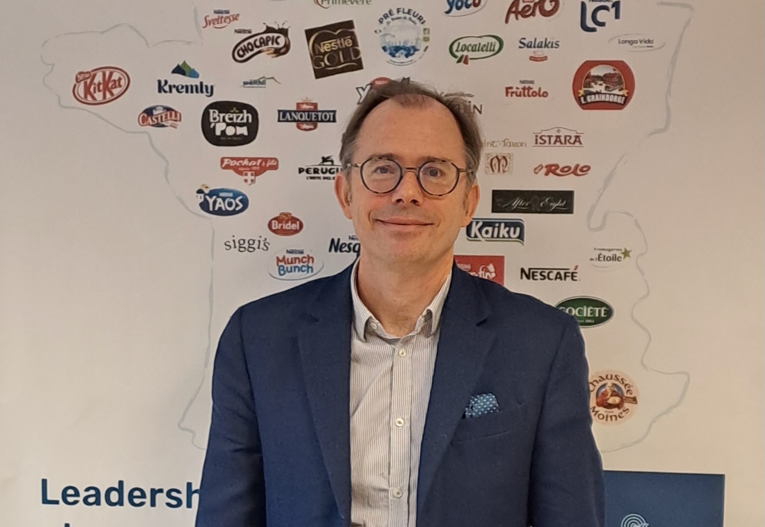 Pour Nicolas Menu, directeur industriel Lactalis Europe du Sud, l’usine, “c’est avant tout de l’humain”